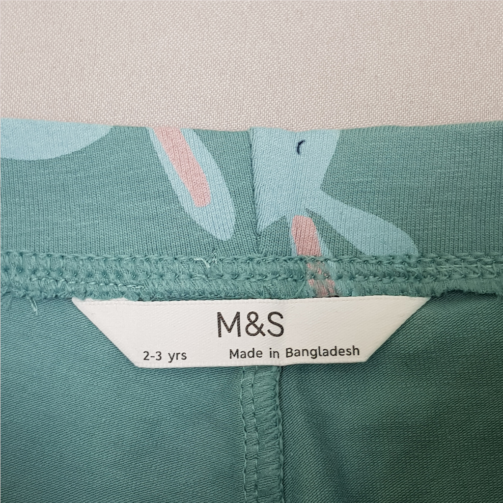 ست دخترانه 21166 سایز 2 تا 7 سال کد 2 مارک M&S