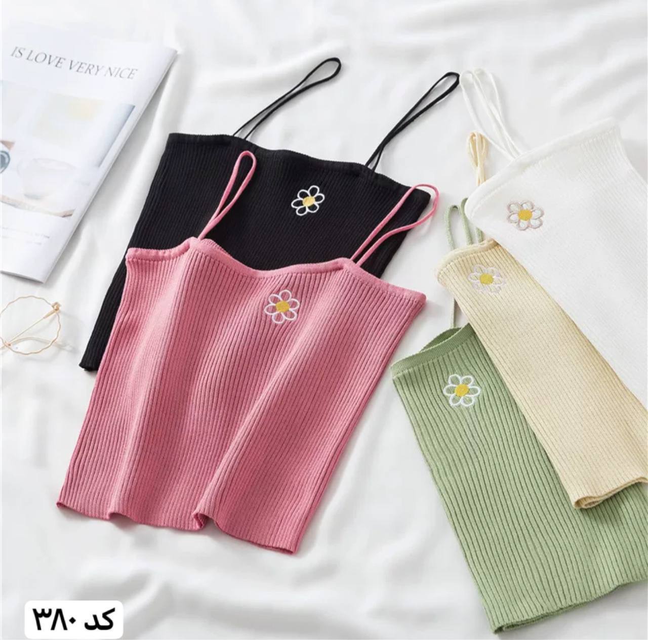 تاپ بافت فانتزی گپ گلدوزی زنانه کد 413294