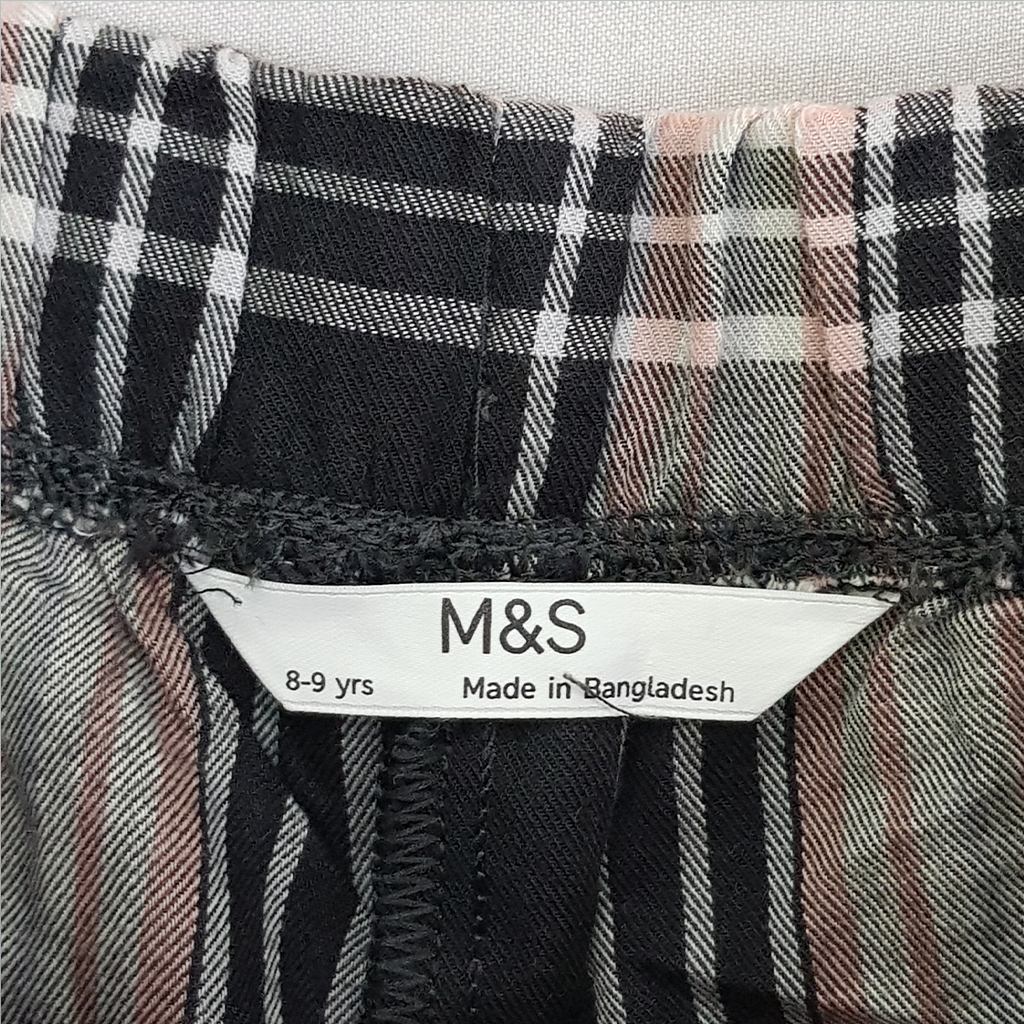 شلوار دخترانه 21183 سایز 7 تا 15 سال مارک M&S