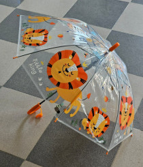 چتر بچگانه حیوانات شیشه ای(شفاف) سایز 4 تا 12سال کد 500
