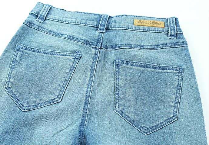 شلوار جینز دخترانه 150038 سایز 8 تا 12 سال مارک DENIM محصول بنگلادش