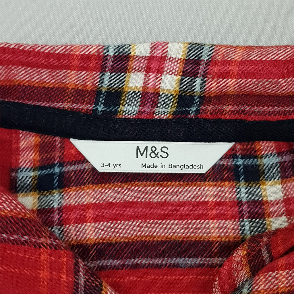 پیراهن 21198 سایز 1 تا 16 سال مارک M&S