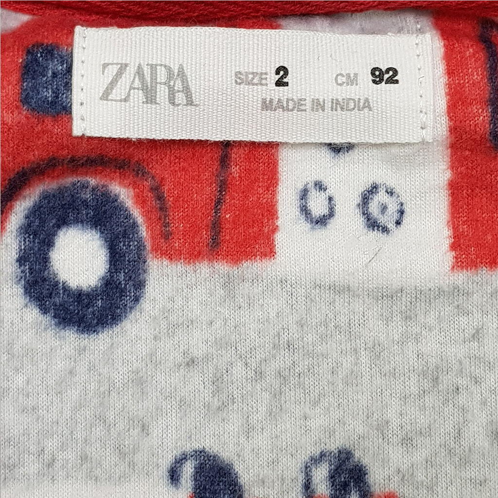ست حوله ای پسرانه 21406 سایز 1 تا 10 سال مارک Zara