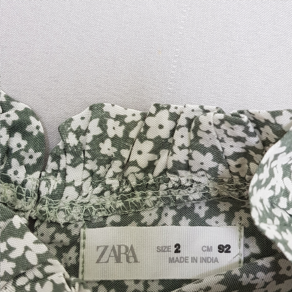 سارافون دخترانه 21428 سایز 2 تا 12 سال مارک ZARA