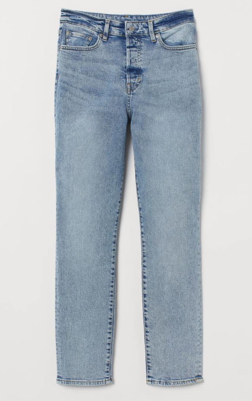 شلوار جینز زنانه 21462 سایز 36 تا 48 مارک H&M
