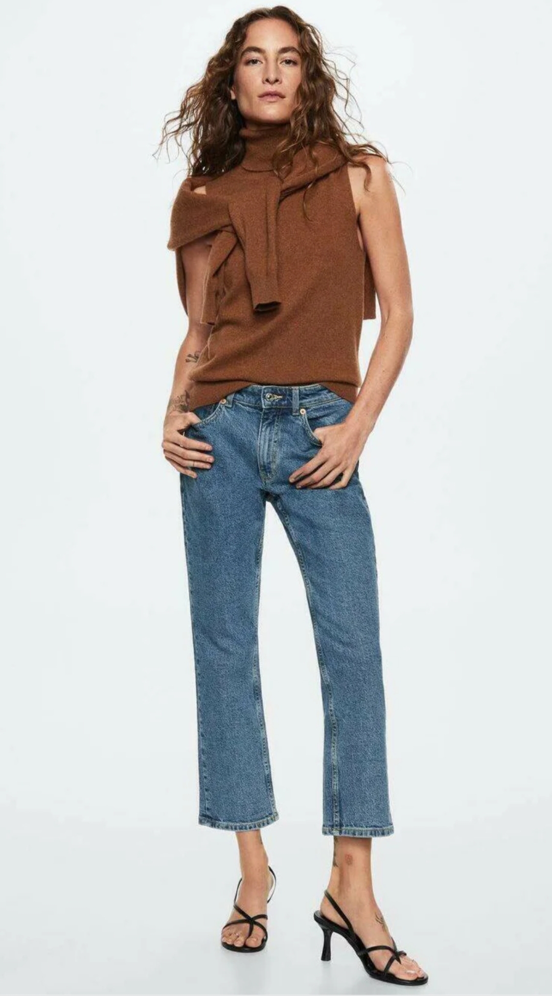 شلوار جینز زنانه 21466 سایز 32 تا 44 مارک MANGO