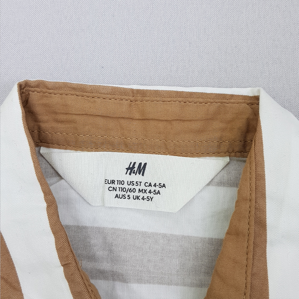 پیراهن پسرانه 21564 سایز 1.5 تا 10 سال کد 1 مارک H&M