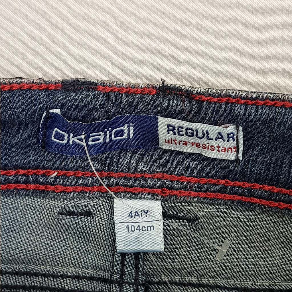شلوار جینز 21571 سایز 4 تا 14 سال مارک OKAIDI