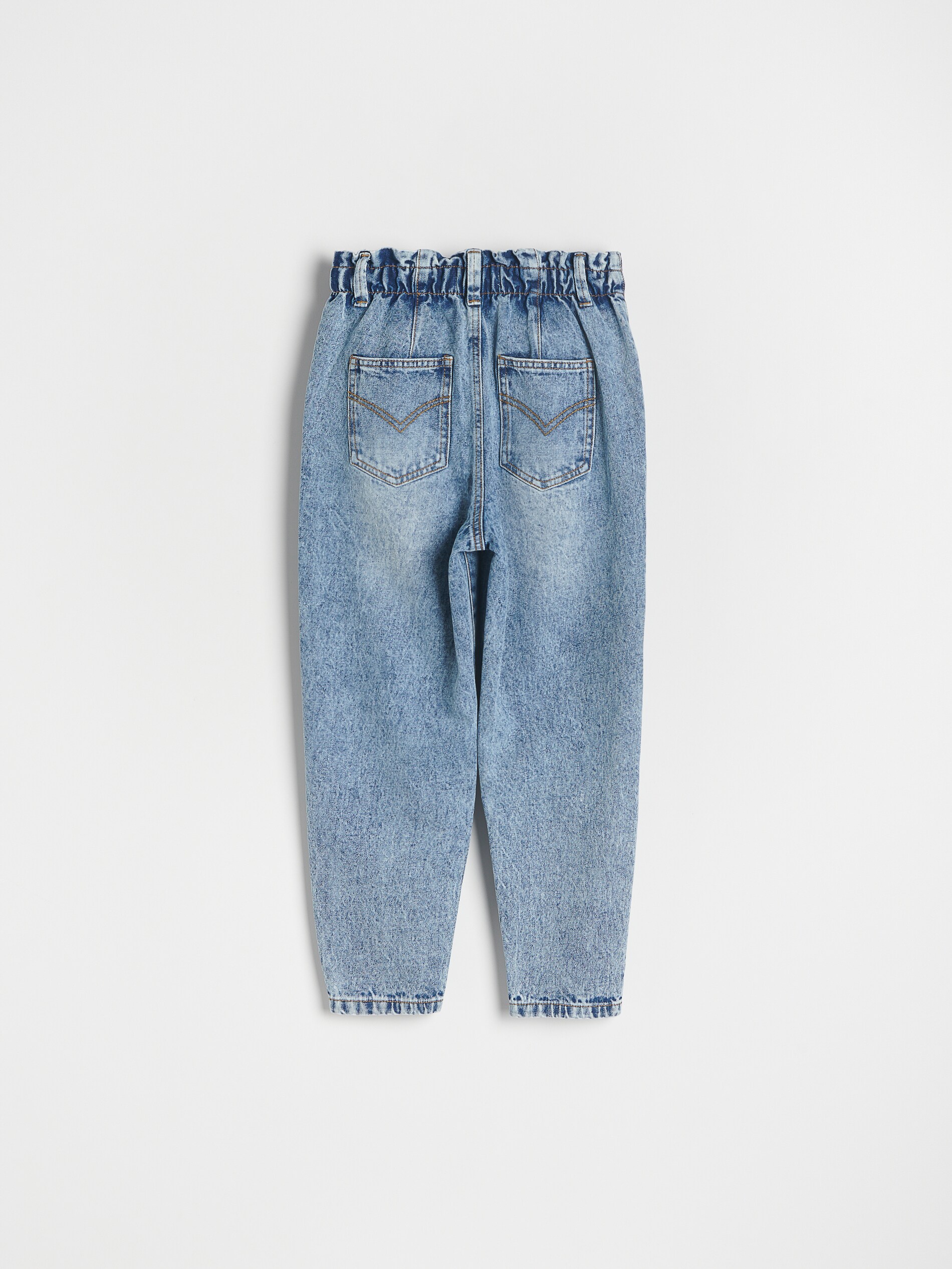 شلوار جینز دخترانه 21569 سایز 6 تا 14 سال مارک RESERVED
