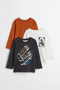 بلوز پسرانه 21591 سایز 3 تا 10 سال مارک H&M