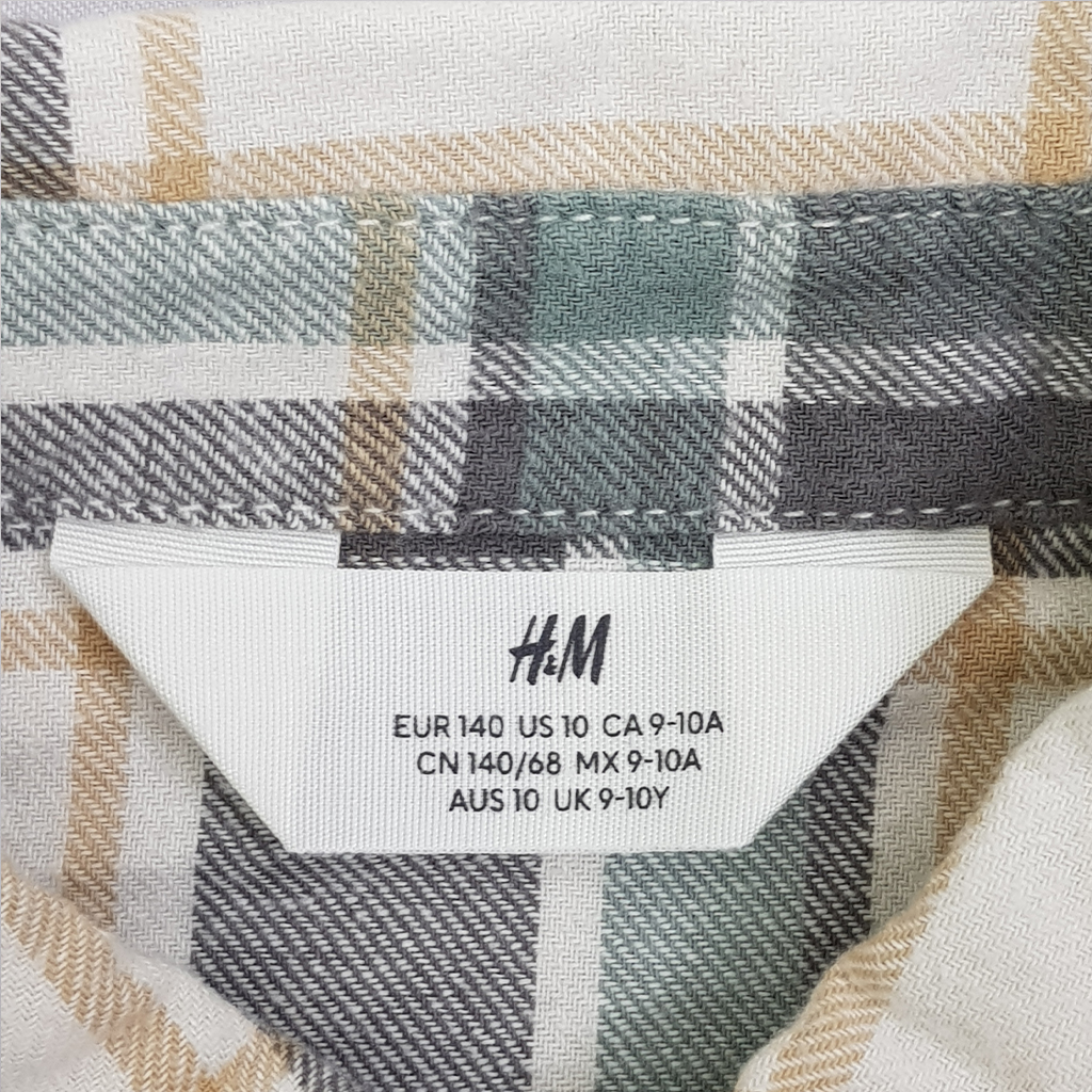 پیراهن پسرانه 21566 سایز 8 تا 13 سال کد 4 مارک H&M