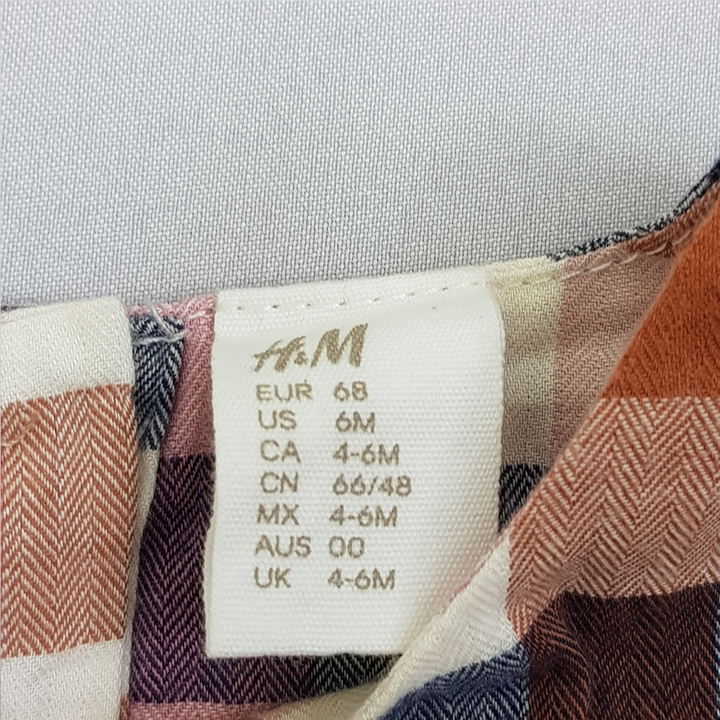 سارافون دخترانه 21560 سایز 6 ماه تا 4 سال کد 14 مارک H&M