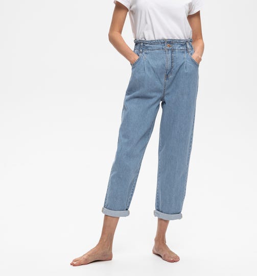 شلوار جینز زنانه 21460 سایز 34 تا 48 مارک PROMOD