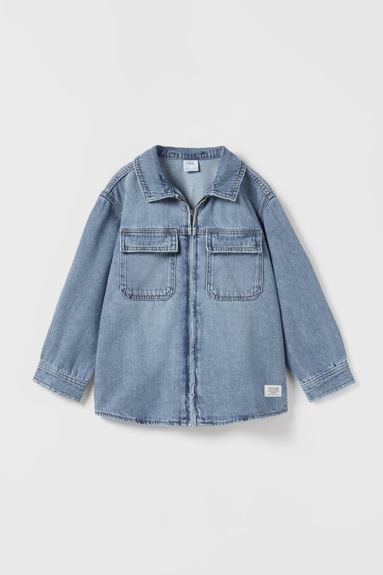 سویشرت جینز 21721 سایز 6 تا 14 سال مارک ZARA