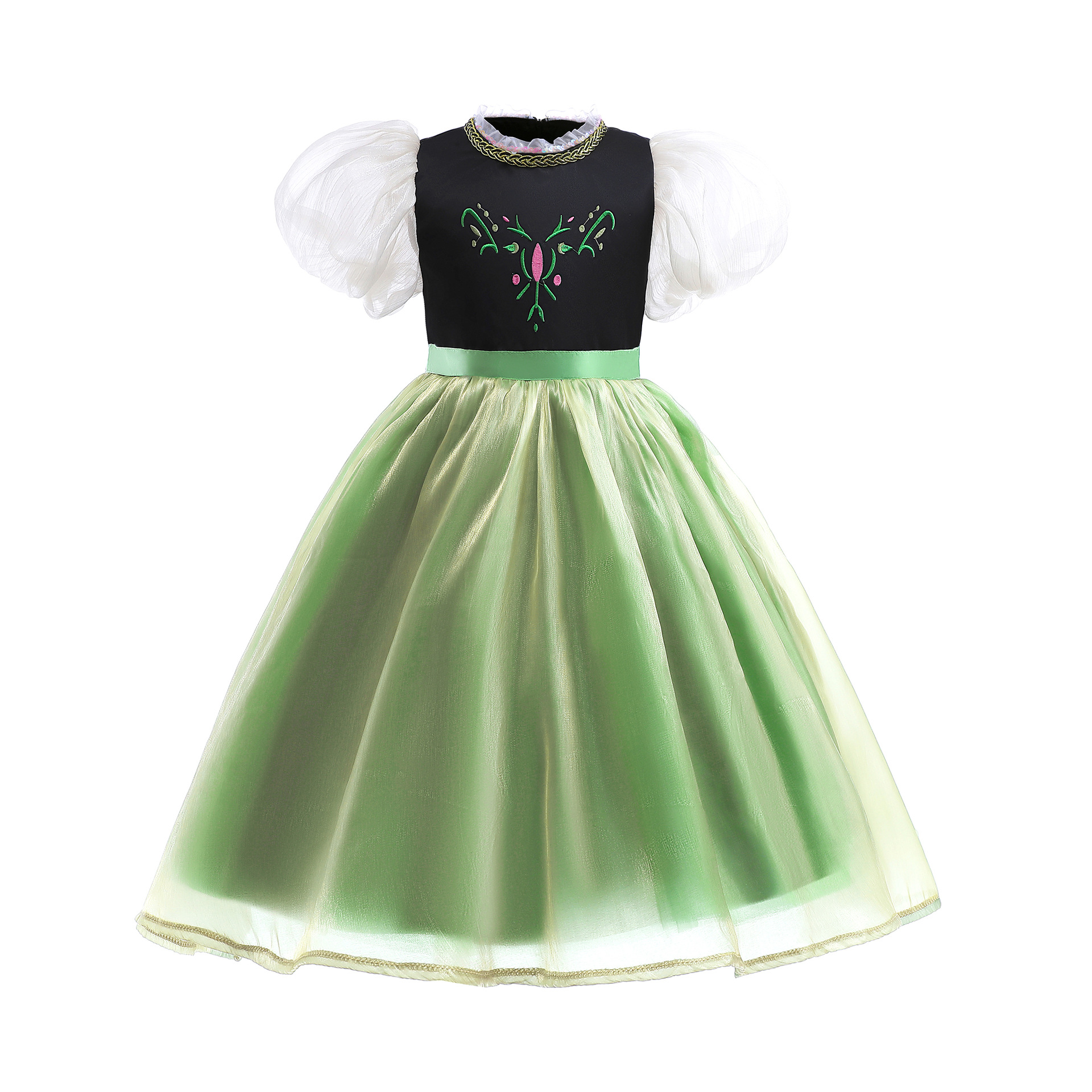 لباس دیزنی پرنسس دخترانه 2 تا 12سال کد10415