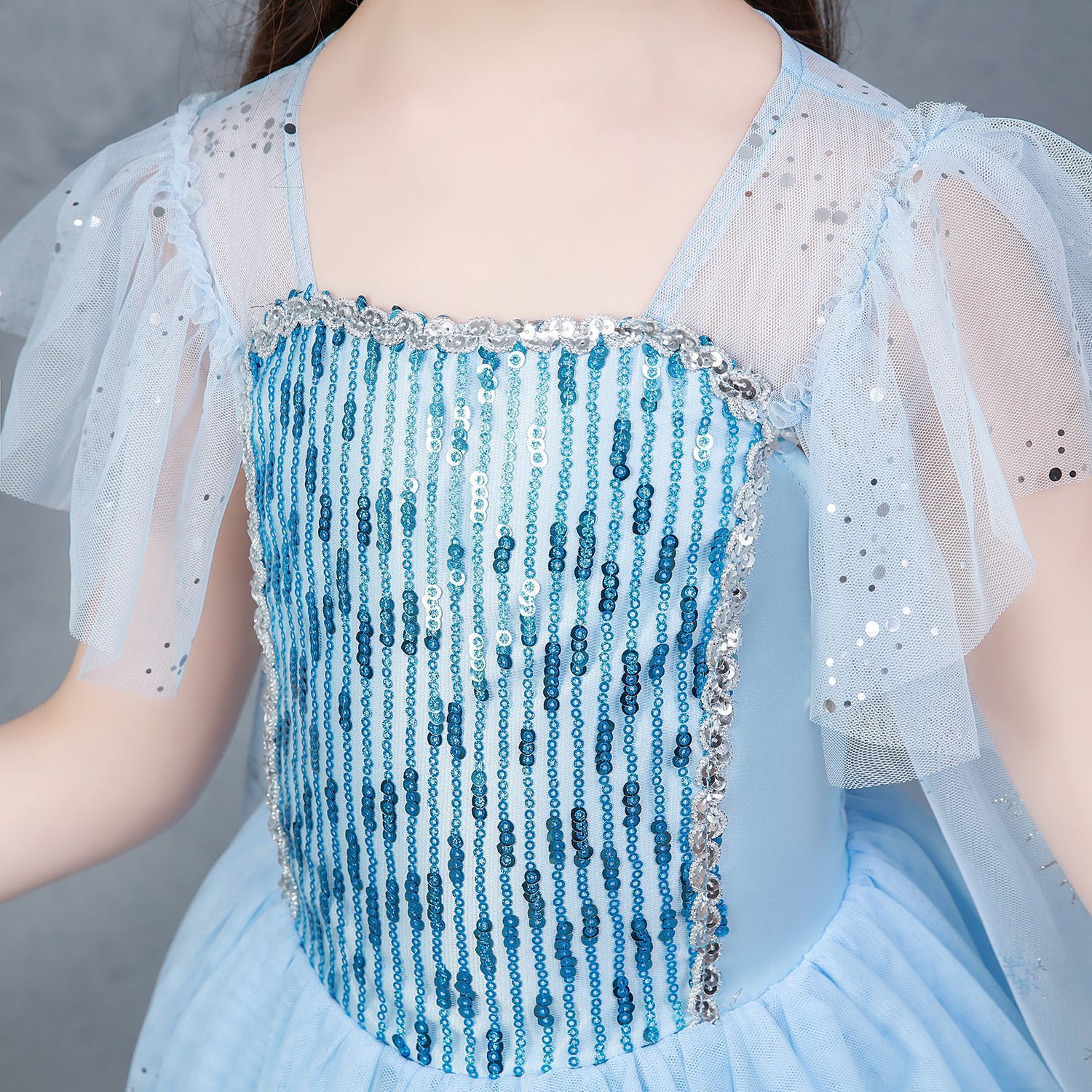 لباس دیزنی پرنسس دخترانه 4 تا 9سال کد10430