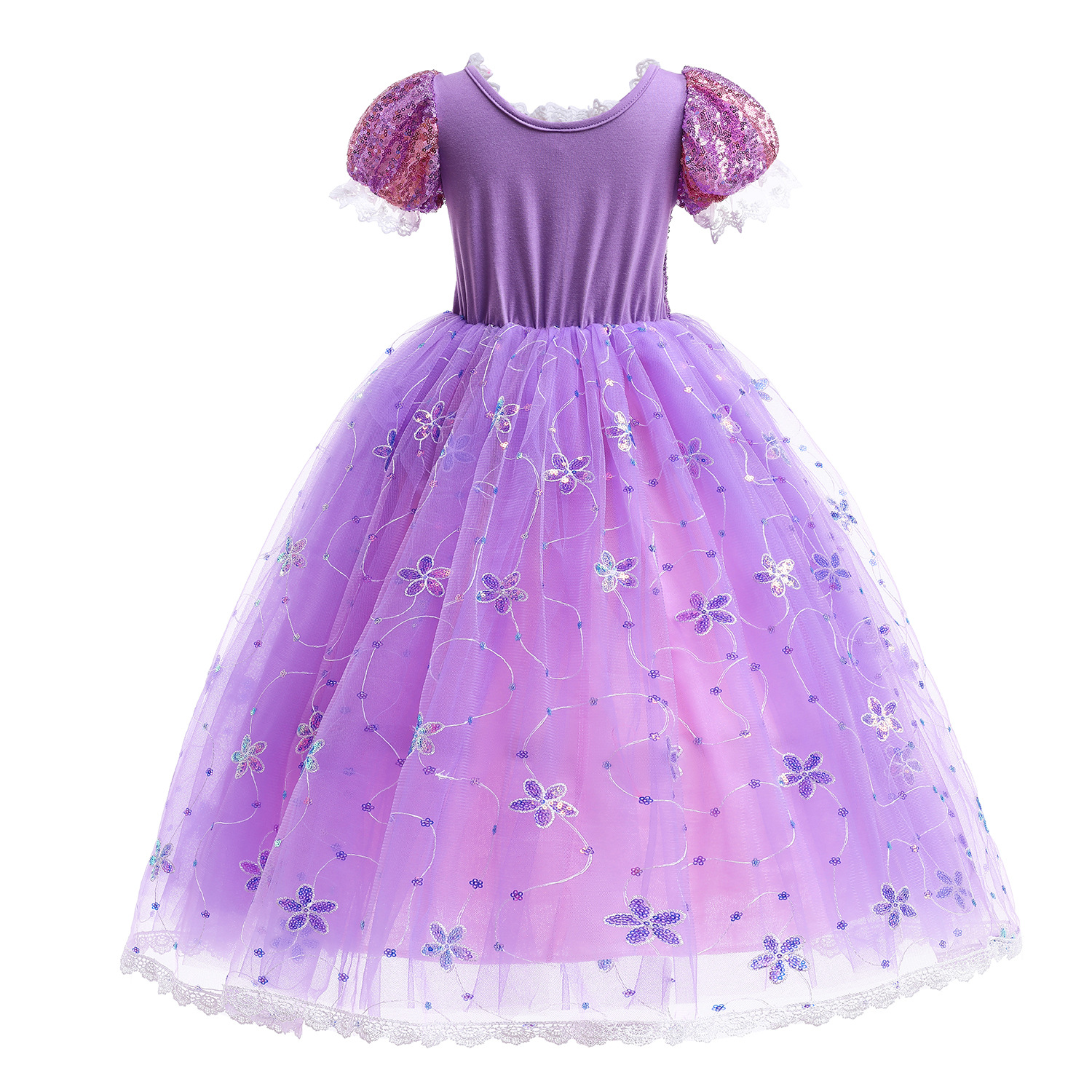 لباس دیزنی پرنسس دخترانه2 تا 13سال کد10435