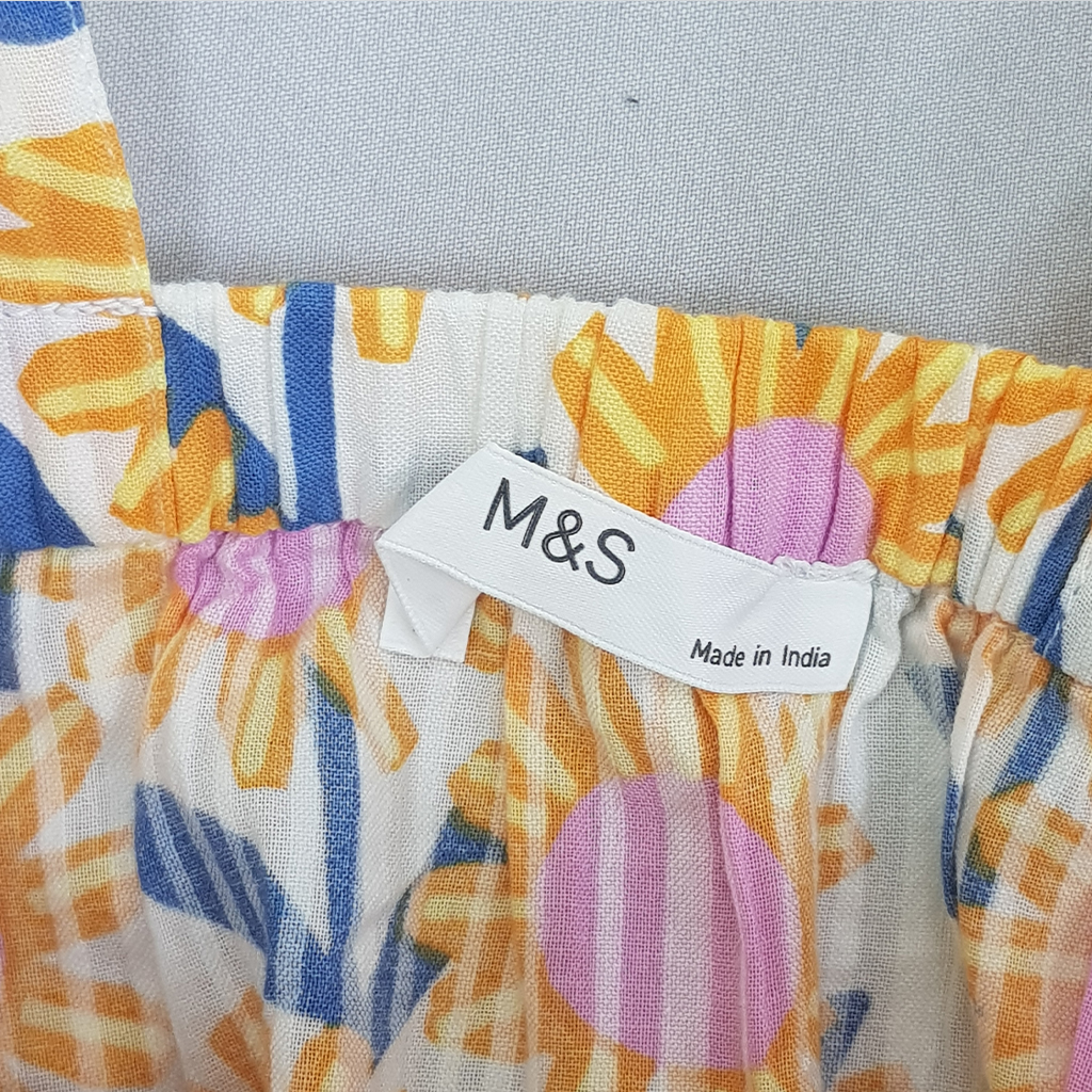 سارافون دخترانه 22068 سایز 2 تا 8 سال مارک M&S