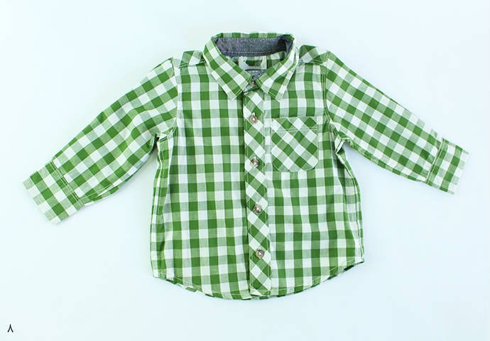 پیراهن پسرانه 100227 سایز 3 ماه تا 5 سال مارک OBAIBI محصول بنگلادش