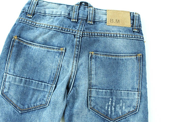 شلوار جینز پسرانه 150084 سایز 2 تا 8 سال مارک BLUE METAL  محصول بنگلادش