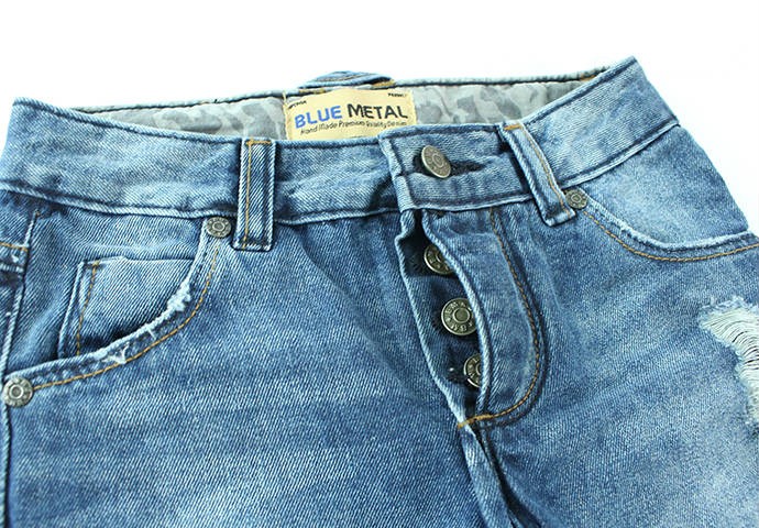 شلوار جینز پسرانه 150084 سایز 2 تا 8 سال مارک BLUE METAL  محصول بنگلادش