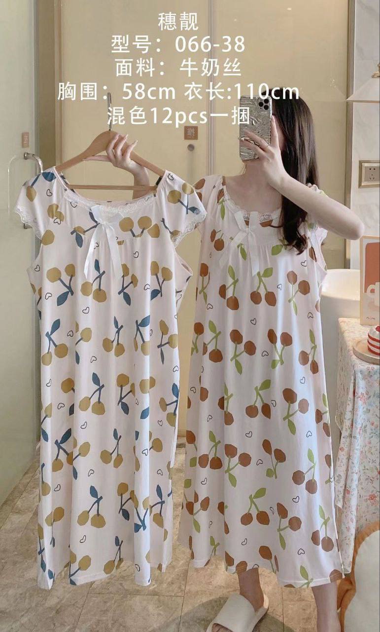 سارافون حلقه ای پنبه ای یقه گیپوری زنانه کد 414105