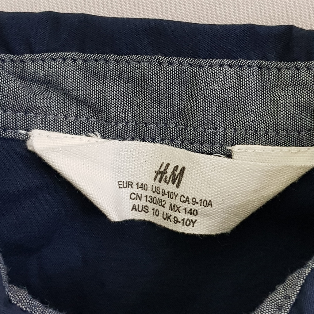 پیراهن پسرانه 22160 سایز 8 تا 14 سال کد 2 مارک H&M