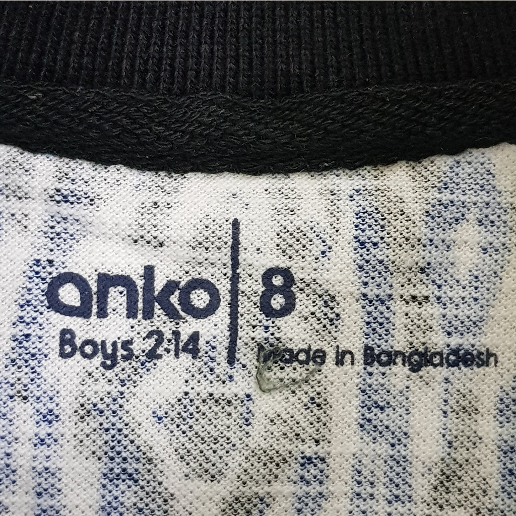 تی شرت پسرانه 22175 سایز 2 تا 12 سال کد 1 مارک ANKO