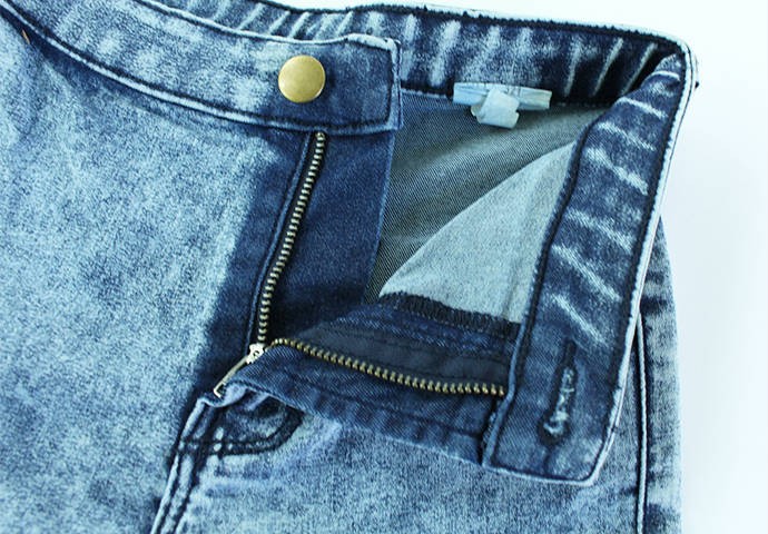 شلوار جینز کشی دخترانه 150090 سایز 7 تا 13 سال محصول بنگلادش