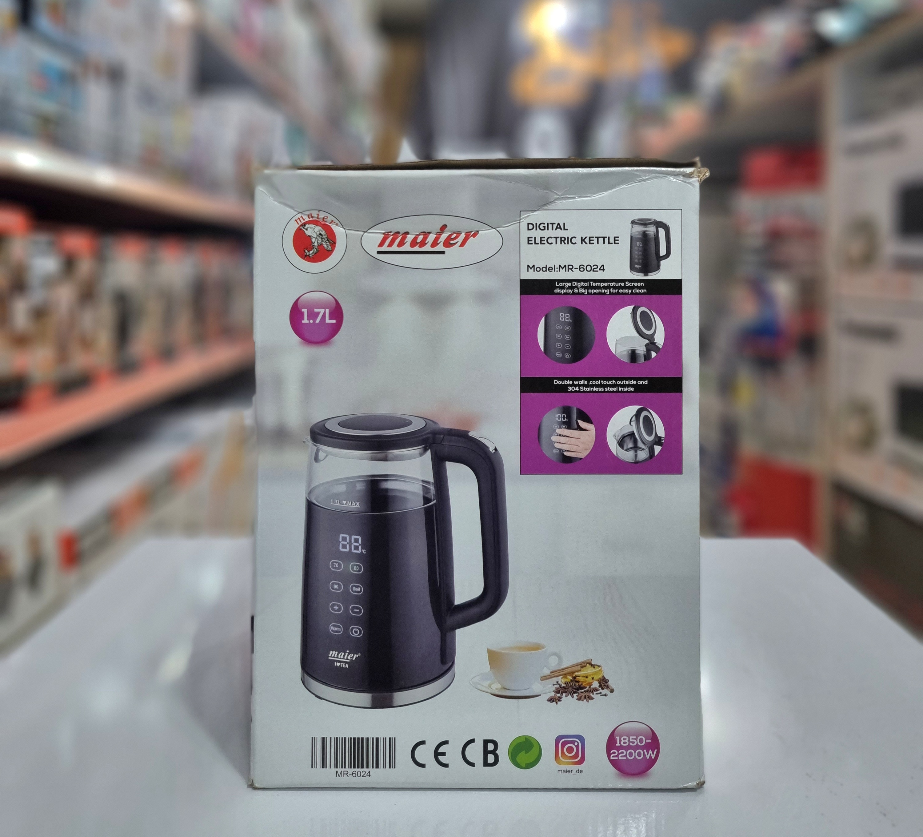 کتری برقی مایر مدل MR 6024 کد 802122