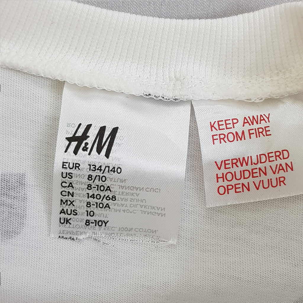 نیم تنه دخترانه 22424 سایز 9 تا 14 سال مارک H&M