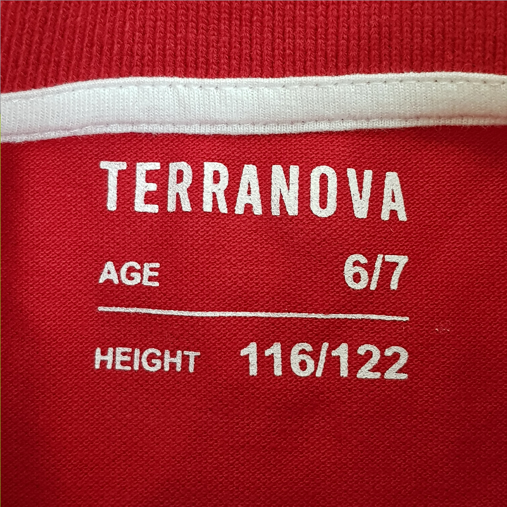 تی شرت پسرانه 22544 سایز 6 تا 13 سال مارک Terranova