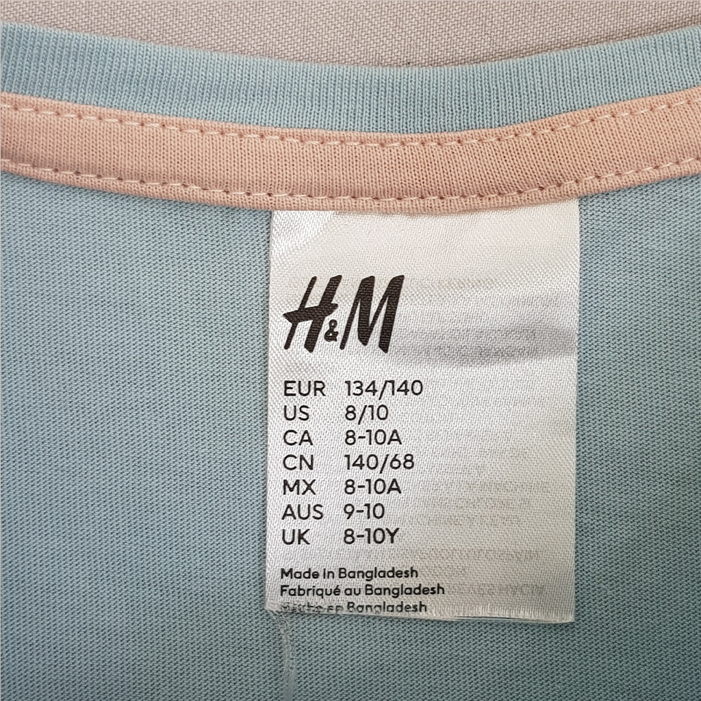 تونیک دخترانه 22641 سایز 1.5 تا 12 سال کد 2 مارک H&M