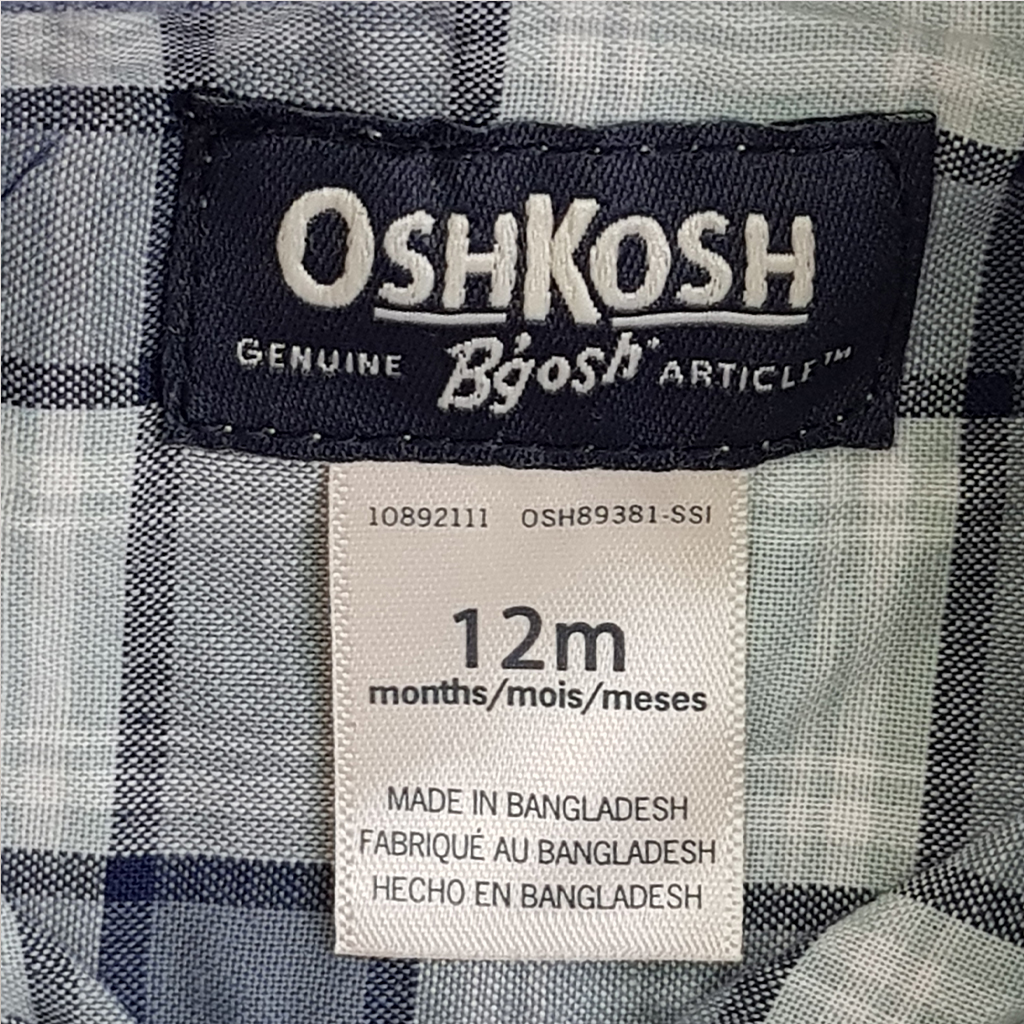 پیراهن پسرانه 22318 سایز 12 ماه تا 14 سال مارک OSHKOSH