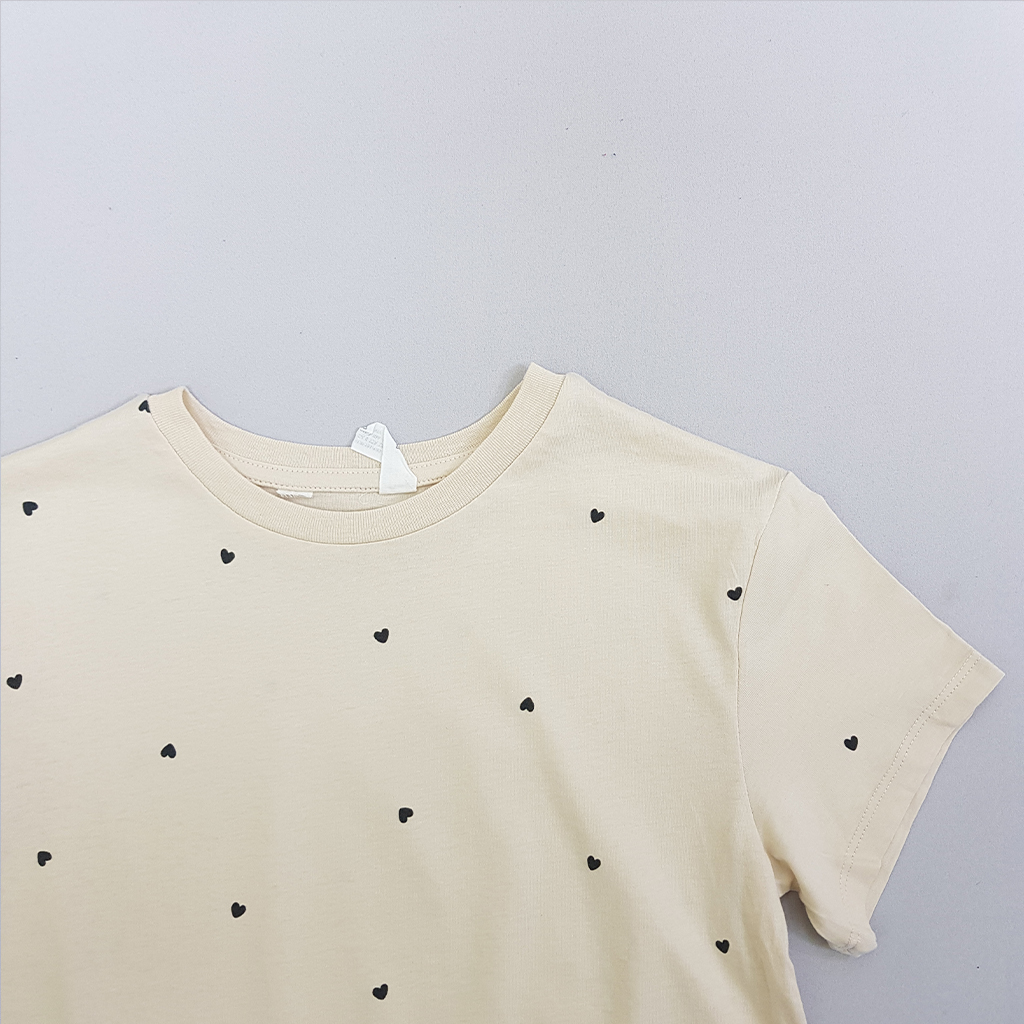 تی شرت دخترانه 22505 سایز 1.5 تا 12 سال کد 1 مارک H&M