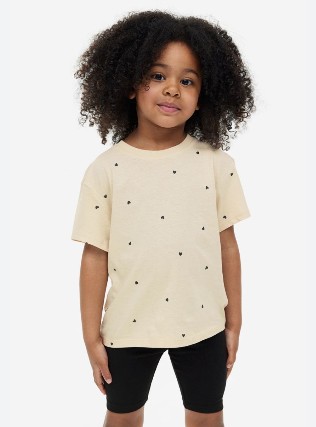 تی شرت دخترانه 22505 سایز 1.5 تا 12 سال کد 1 مارک H&M