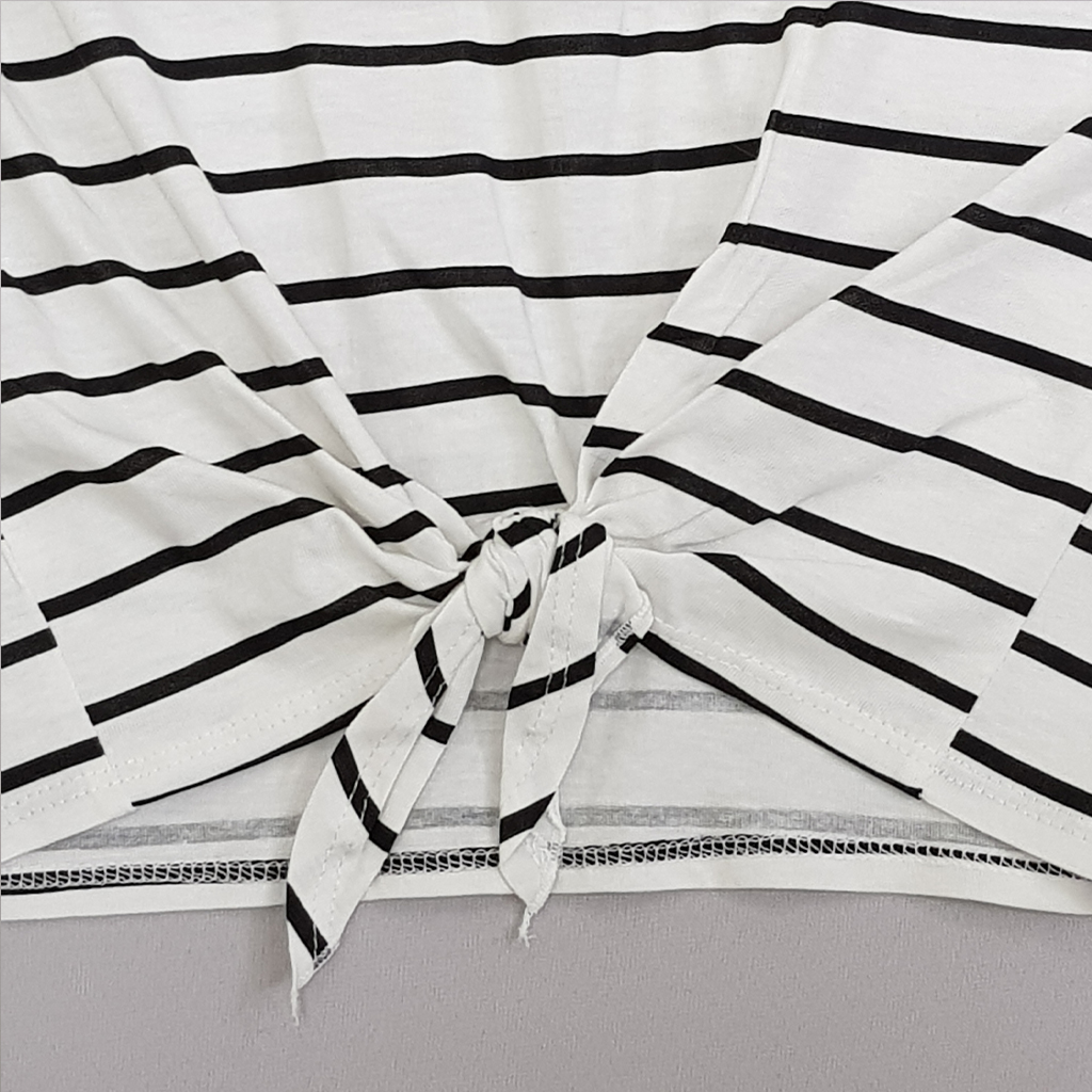 تی شرت دخترانه 22522 سایز 8 تا 14 سال مارک H&M