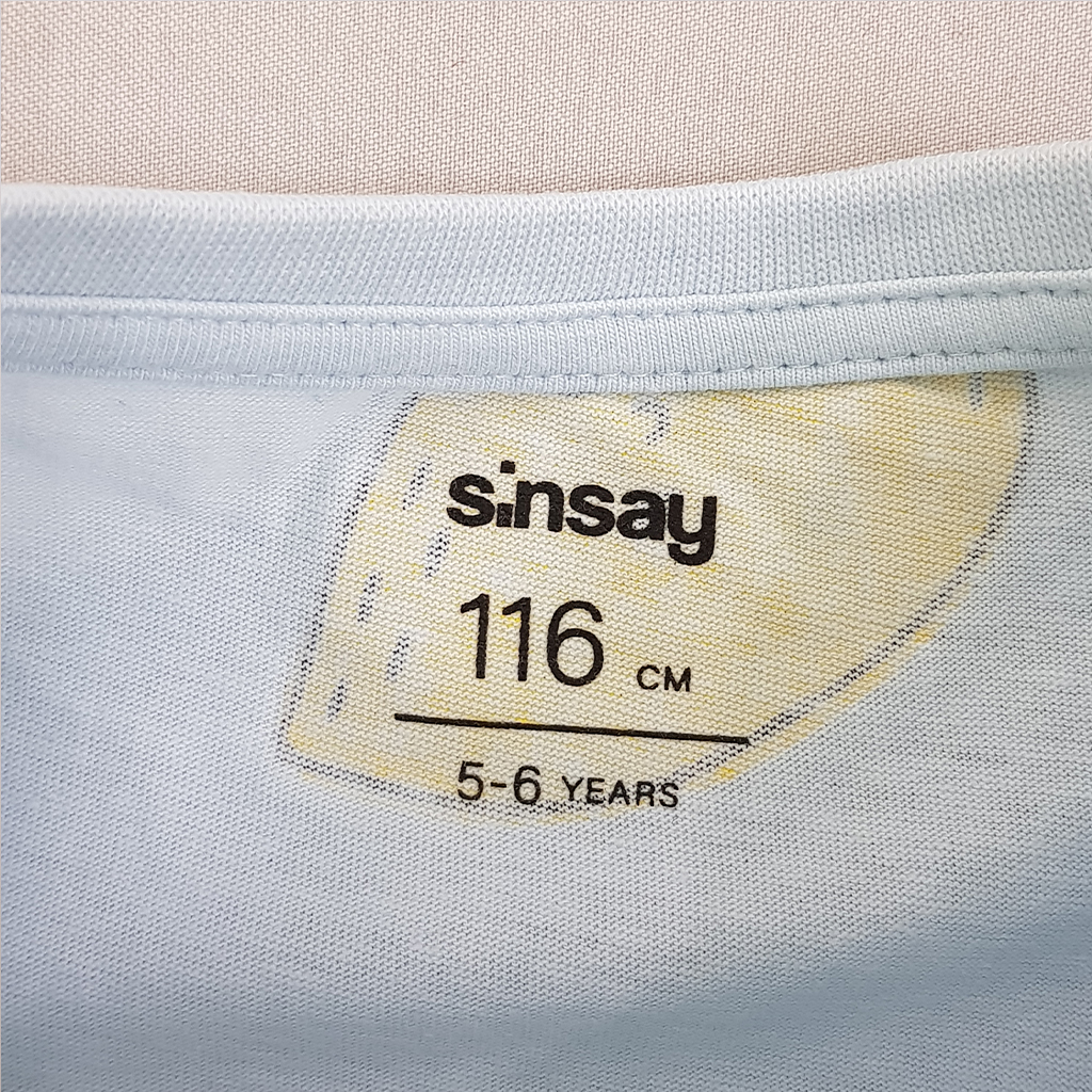 تی شرت دخترانه 22461 سایز 2 تا 10 سال مارک SINSAY