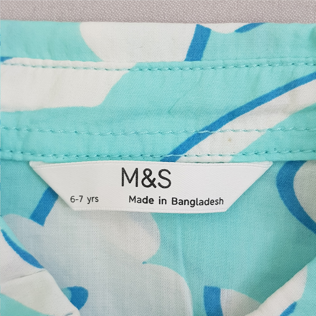 پیراهن پسرانه 22255 سایز 6 تا 15 سال مارک M&S