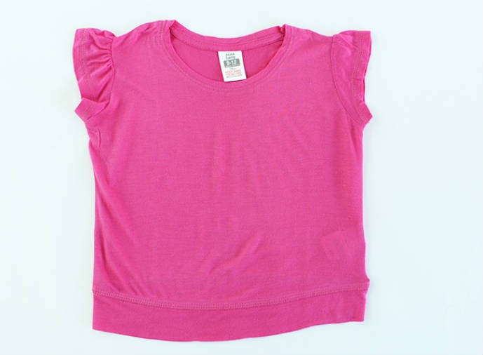تی شرت دخترانه 100251 سایز 3 تا 36 ماه مارک ZARA محصول بنگلادش