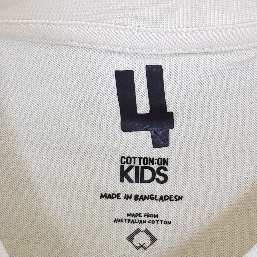 تی شرت دخترانه 22353 سایز 2 تا 14 سال مارک COTTON KIDS