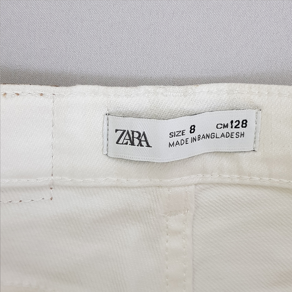 شلوار جینز دخترانه 22794 سایز 6 تا 14 سال مارک ZARA