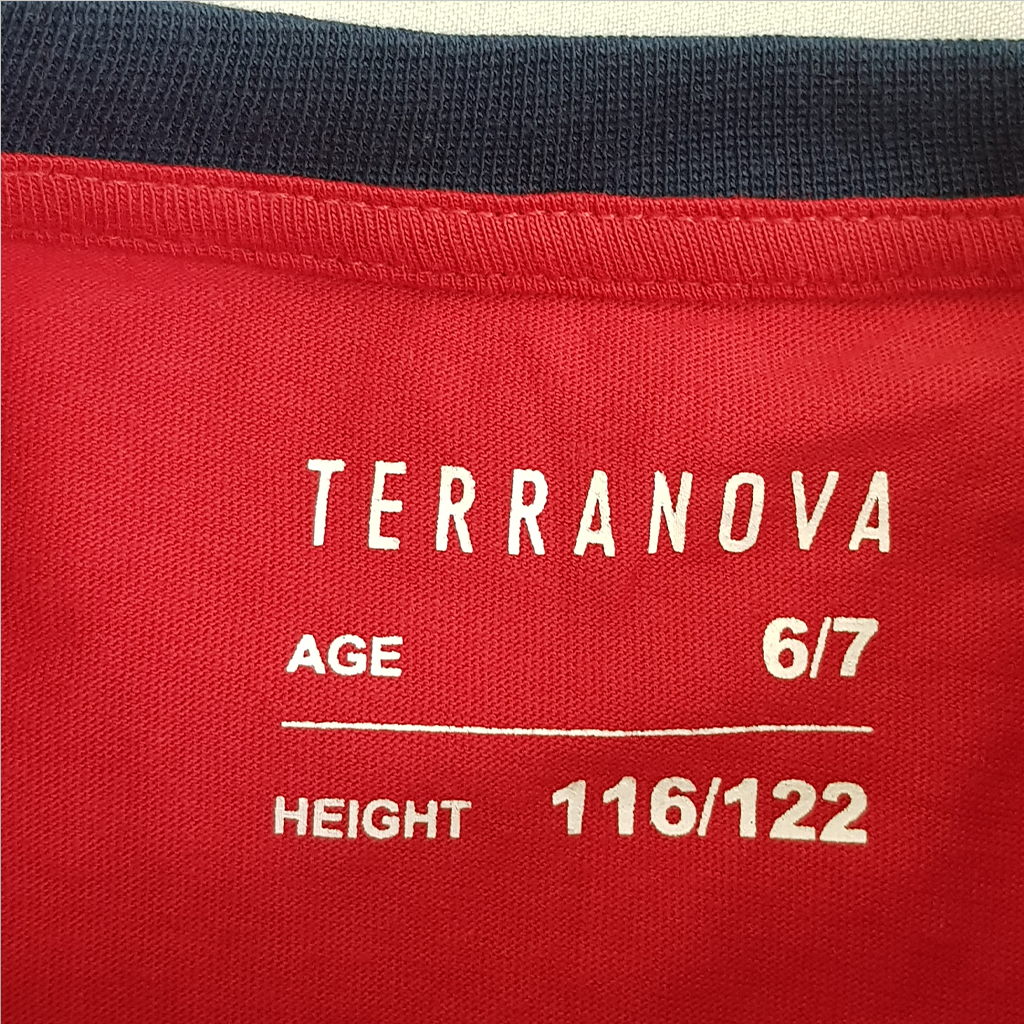 تی شرت پسرانه 22858 سایز 6 تا 14 سال کد 4 مارک Terranova