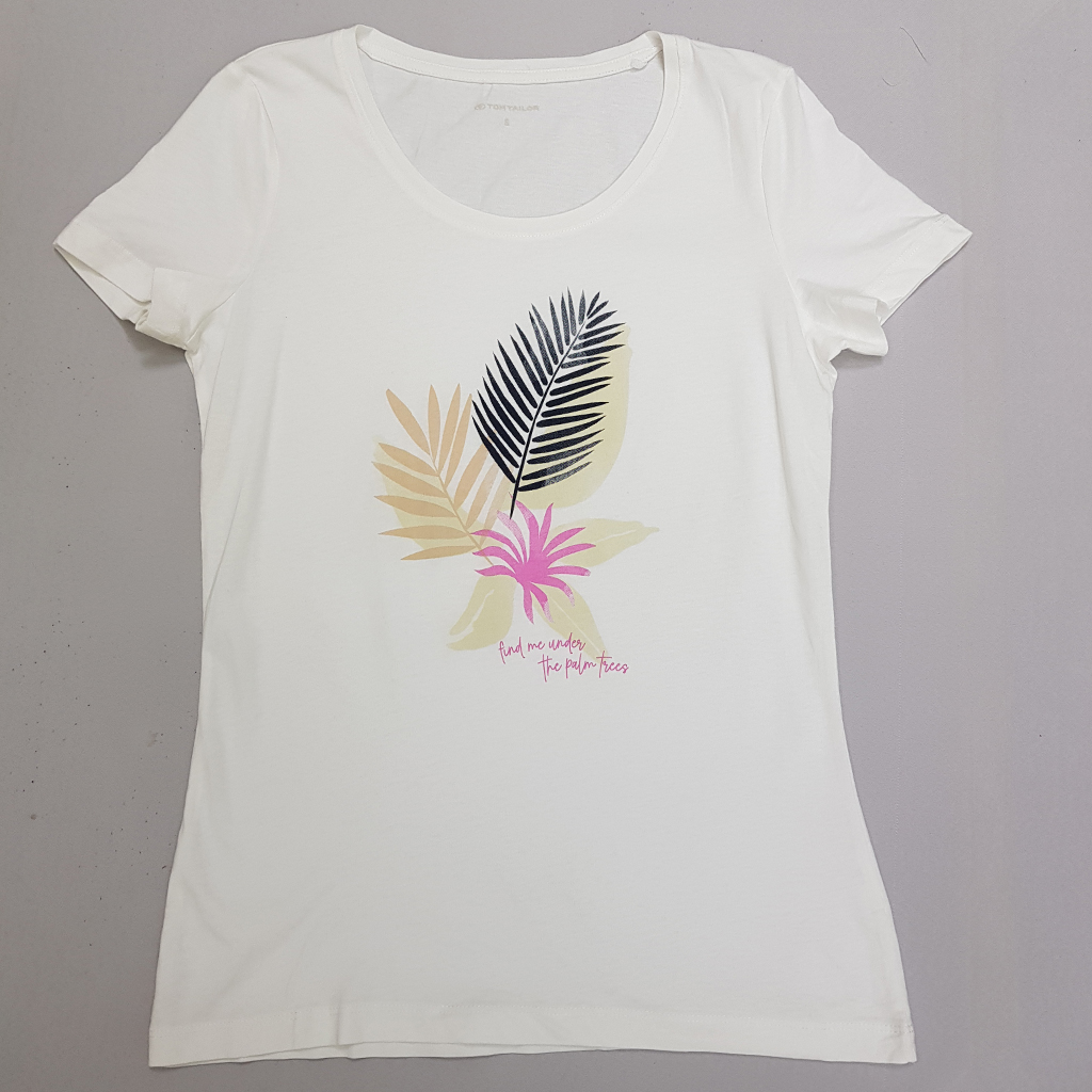 تی شرت زنانه 23029 مارک TOM TAILOR
