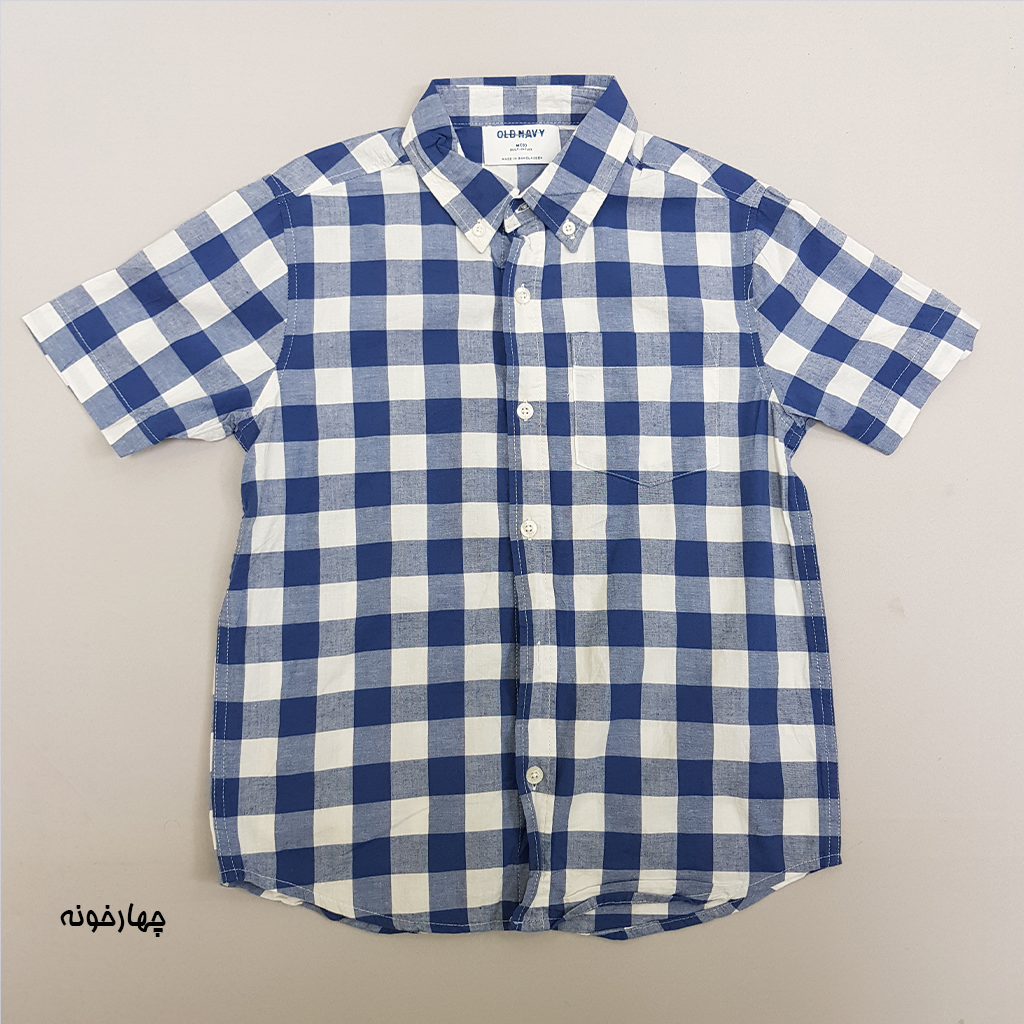 پیراهن پسرانه 23199 سایز 12 ماه تا 16 سال مارک OLD NAVY