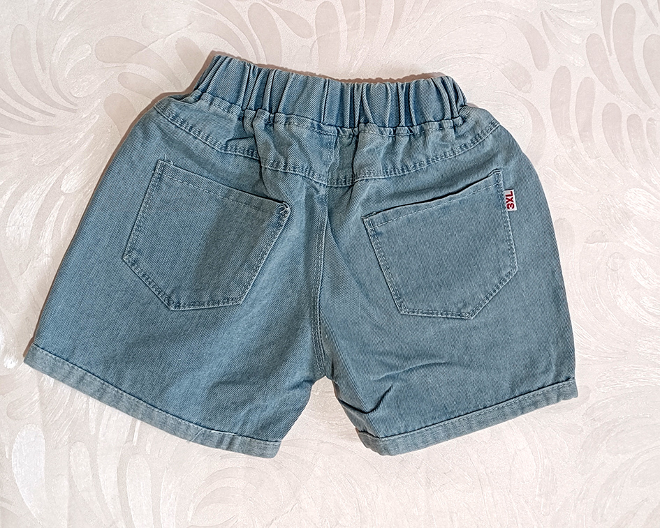 شورتک جین دخترانه طرح تدی کد 2205486