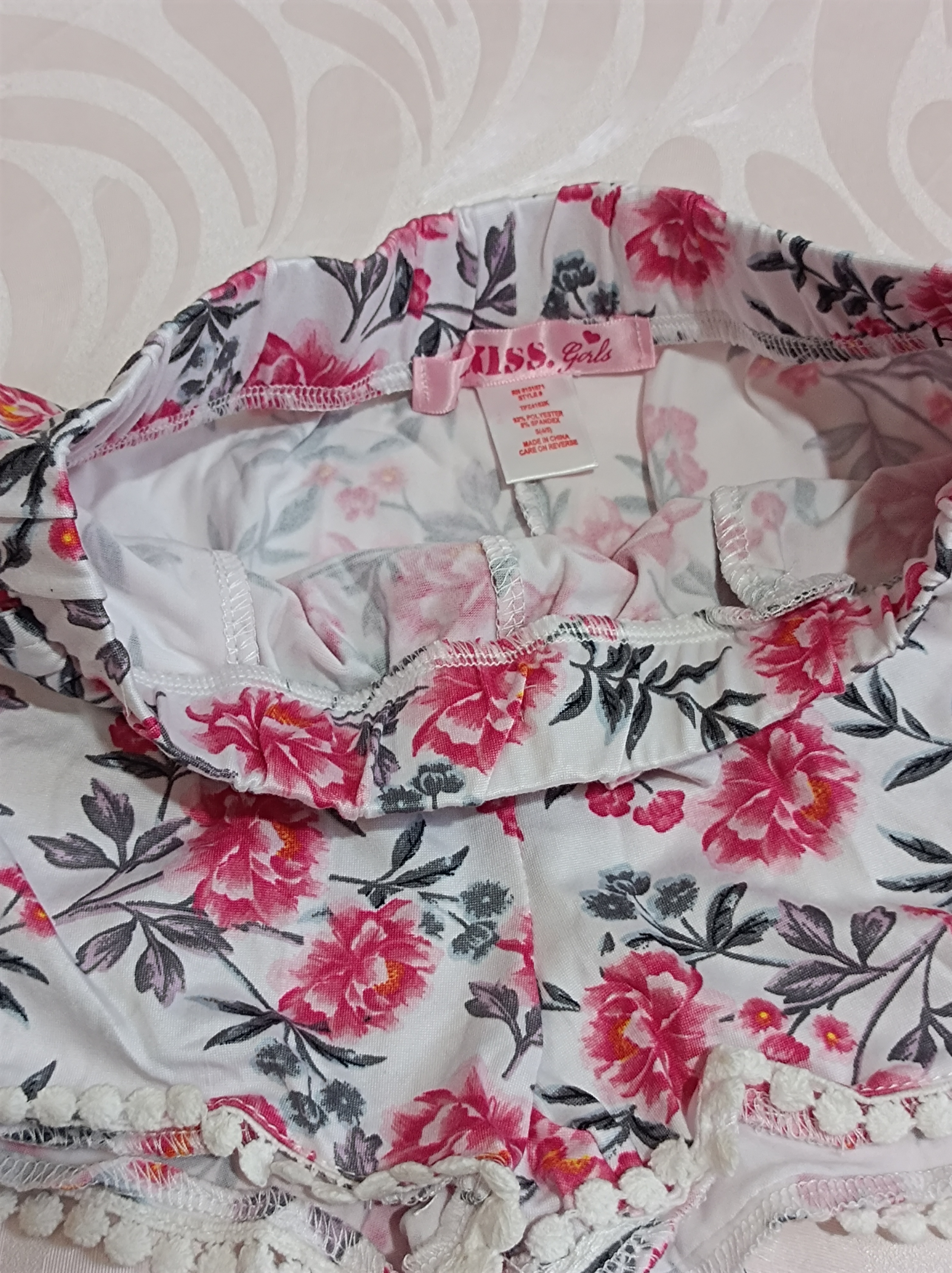 شورتک گیاهی دخترانه طرح 4 کد 2205490