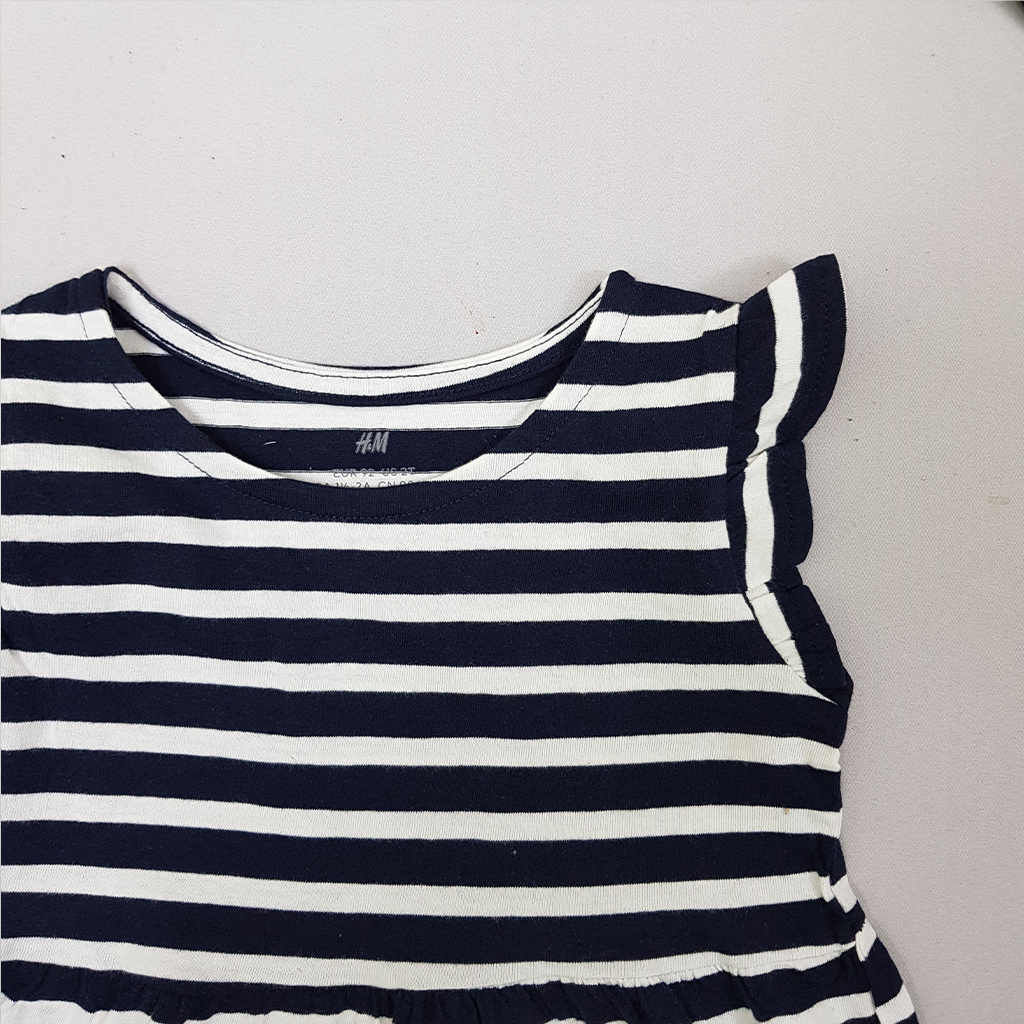 سارافون دخترانه 23443 سایز 1.5 تا 10 سال مارک H&M   *