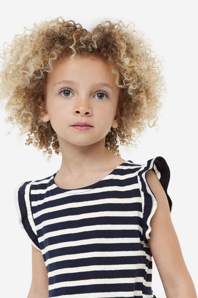 سارافون دخترانه 23443 سایز 1.5 تا 10 سال مارک H&M   *