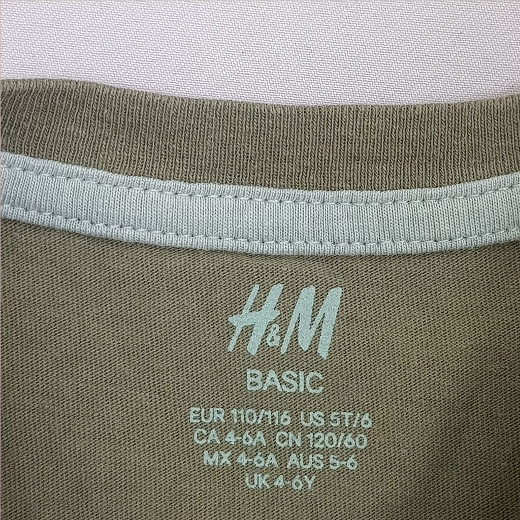 تی شرت پسرانه 23533 سایز 3 تا 14 سال مارک H&M